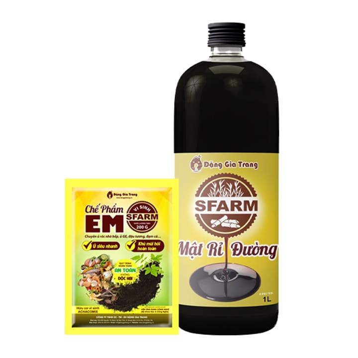 Combo Ủ Rác Nhà Bếp Không Mùi SFARM缩略图 Combo Ủ Rác Nhà Bếp Không Mùi SFARM缩略图