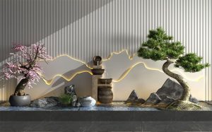 Tiểu cảnh nước trong nhà: Gợi ý mẫu đẹp, cách bố trí và chăm sóc缩略图