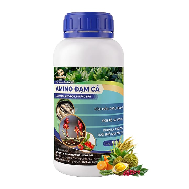 Phân Bón Hữu Cơ Amino Đạm Cá, Chai 500ml缩略图