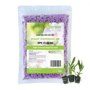 Phân Tan Chậm Rynan 200 NPK 31-08-08, Túi 500gr缩略图
