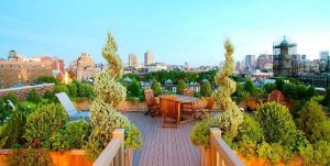 Tổng hợp mẫu sân vườn trên mái khách sạn đẹp, xu hướng mới 缩略图
