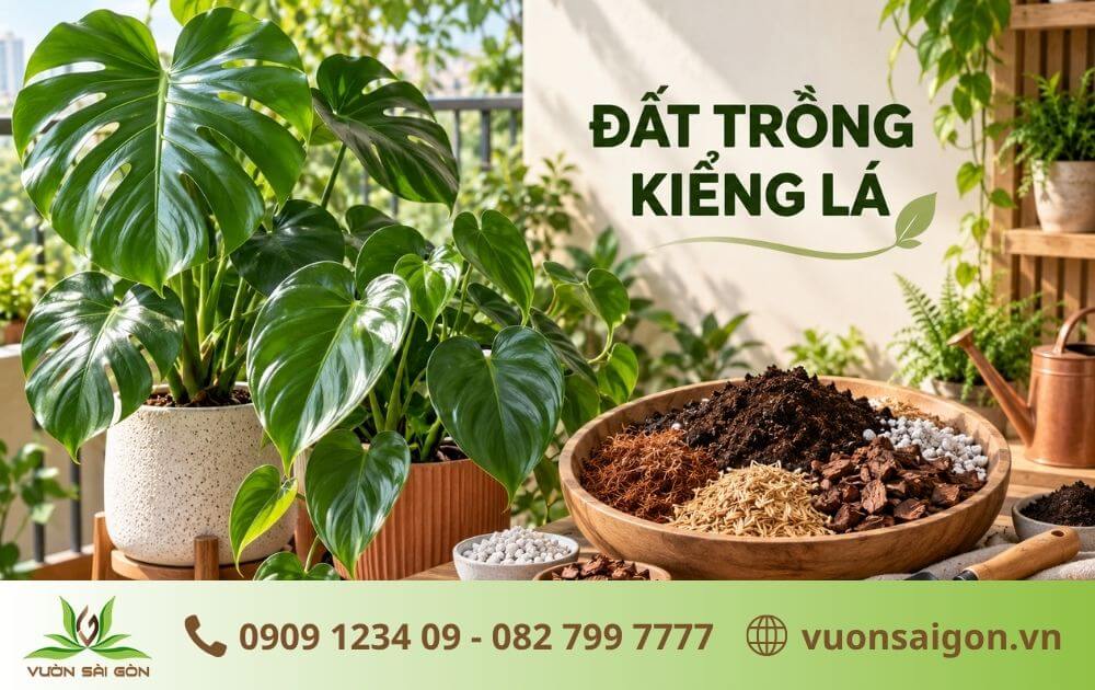Đất Trồng Kiểng Lá Chuẩn: Công Thức Phối Trộn Cho Lá Xanh Bóng缩略图